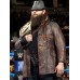 WWE Bray Wyatt Brown Leather Jacket
